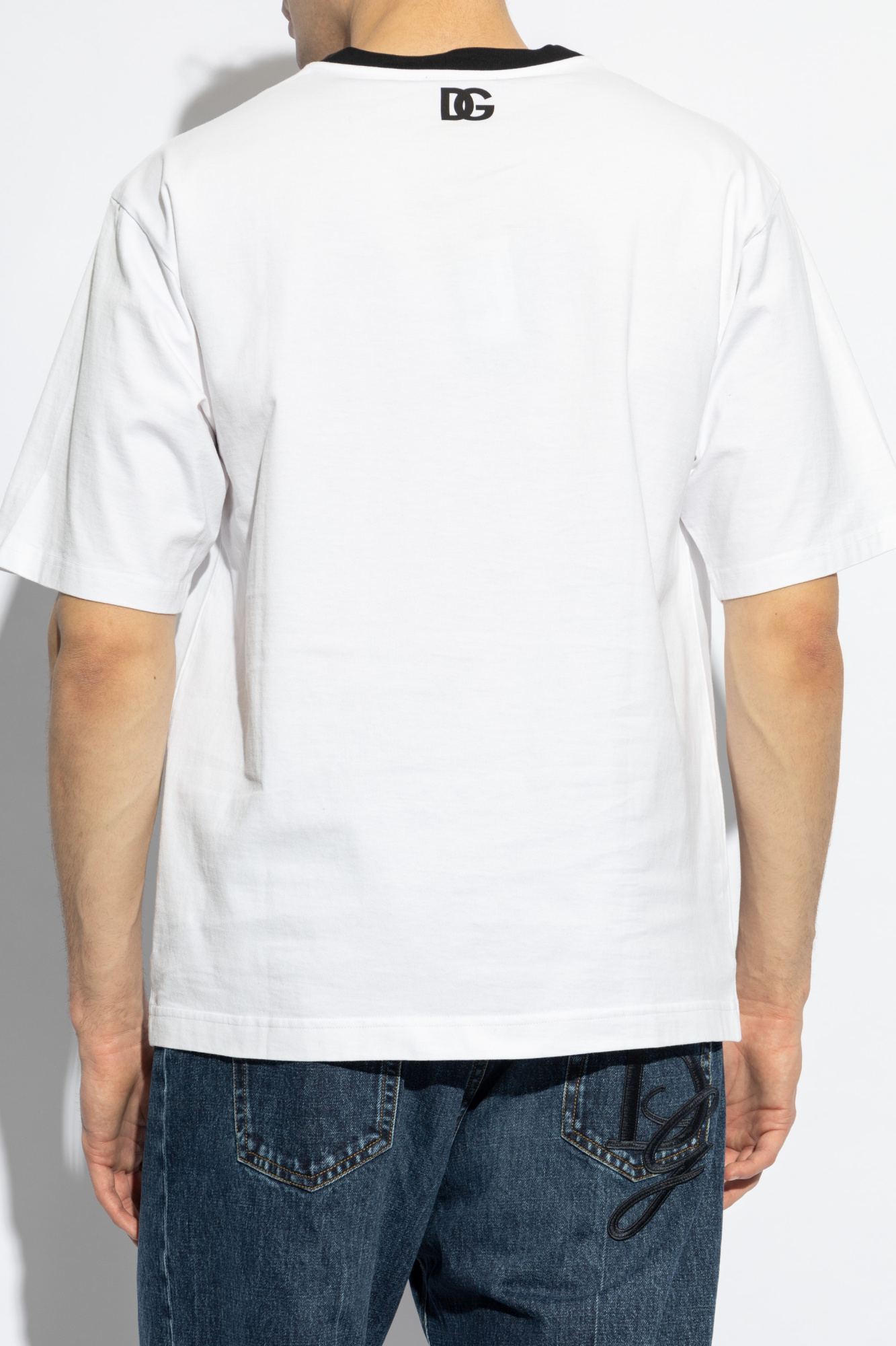 Dolce & Gabbana T-shirt with printed logo | Men's | Vitkac